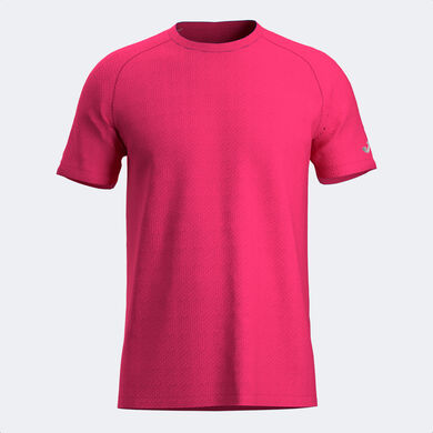 Shirt short sleeve man R-Trail Nature fuchsia