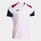 Shirt short sleeve man Danubio white red