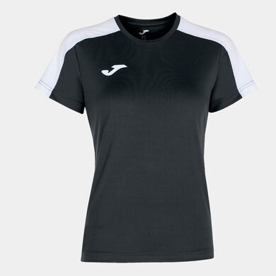 Shirt short sleeve woman Academy III black white