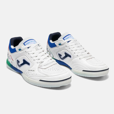 Zapatillas f&uacute;tbol sala Top Flex 26 indoor blanco