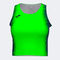 Top mujer Elite XI verde flúor marino
