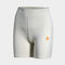 Mallas cortas mujer Indoor Gym beige naranja