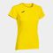 Shirt short sleeve woman Combi yellow