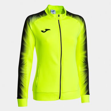 Chaqueta mujer Elite XI amarillo flúor negro