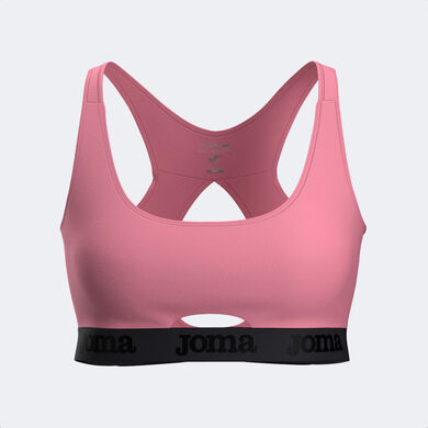 Biustonosz sportowy kobiety Iconic r&oacute;zowy