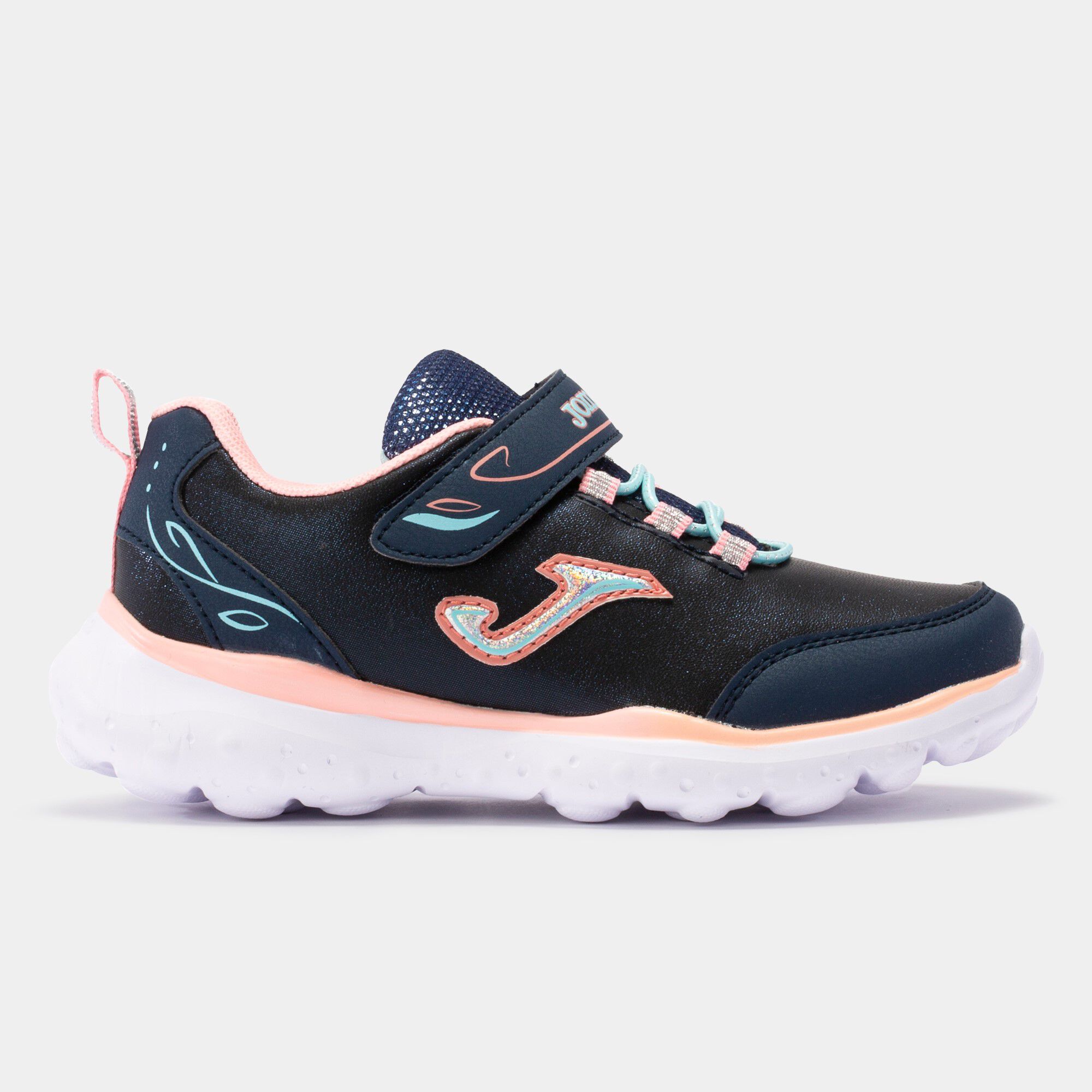 CASUAL SHOES BUTTERFLY 22 JUNIOR NAVY BLUE PINK