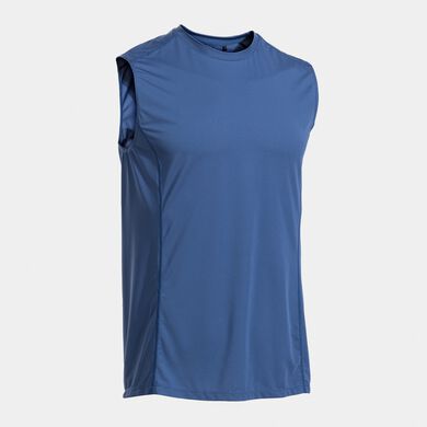 Camiseta sin mangas hombre Indoor gym azul