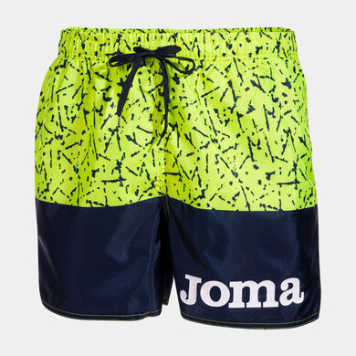 Calção de banho bermudas homem Pints amarelo azul marinho