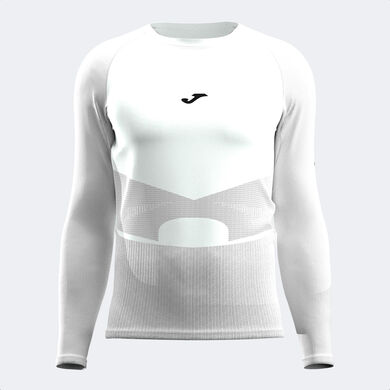 Tricou cu mânecă lungă bărbaȚi R-Trail Nature alb