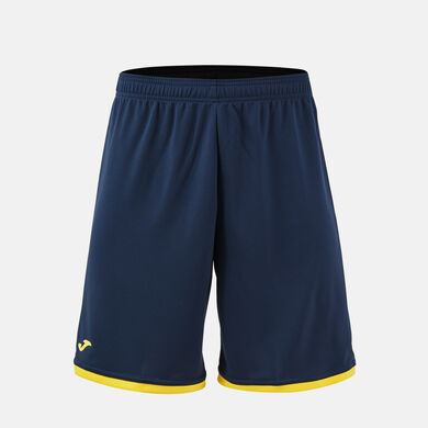 Short hombre Basket Phoenix III dark navy amarillo