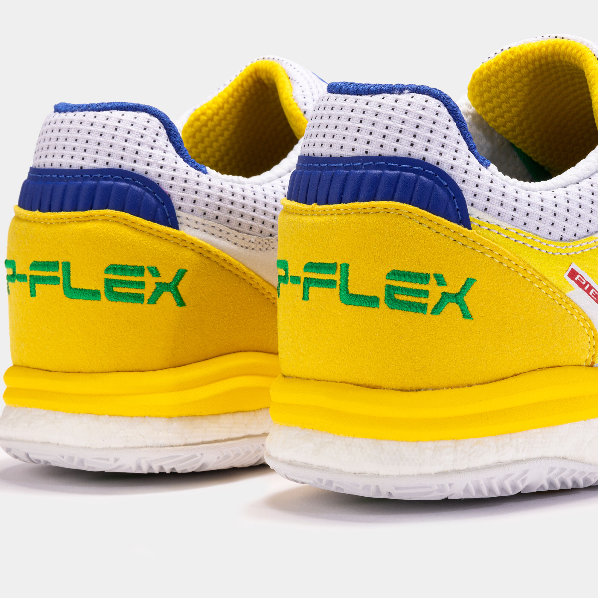 Scarpe calcio a 5 Ferr o Top Flex Rebound indoor bianco