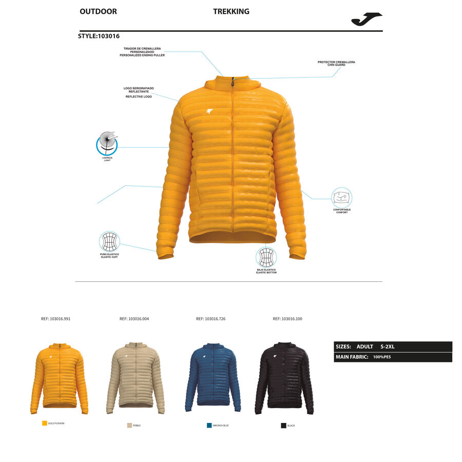 CHAQUETA LIGERA EXPLORER