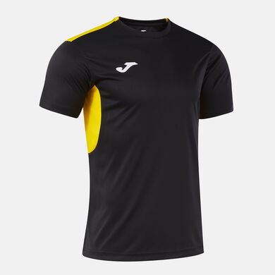 Camiseta manga corta hombre Winner IV negro amarillo