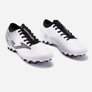 Botas fútbol Propulsion Cup 23 césped artificial AG blanco negro
