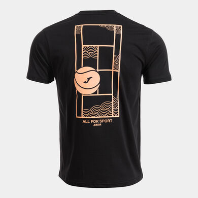 Tricou cu mânecă scurtă bărbaȚi Challenge negru