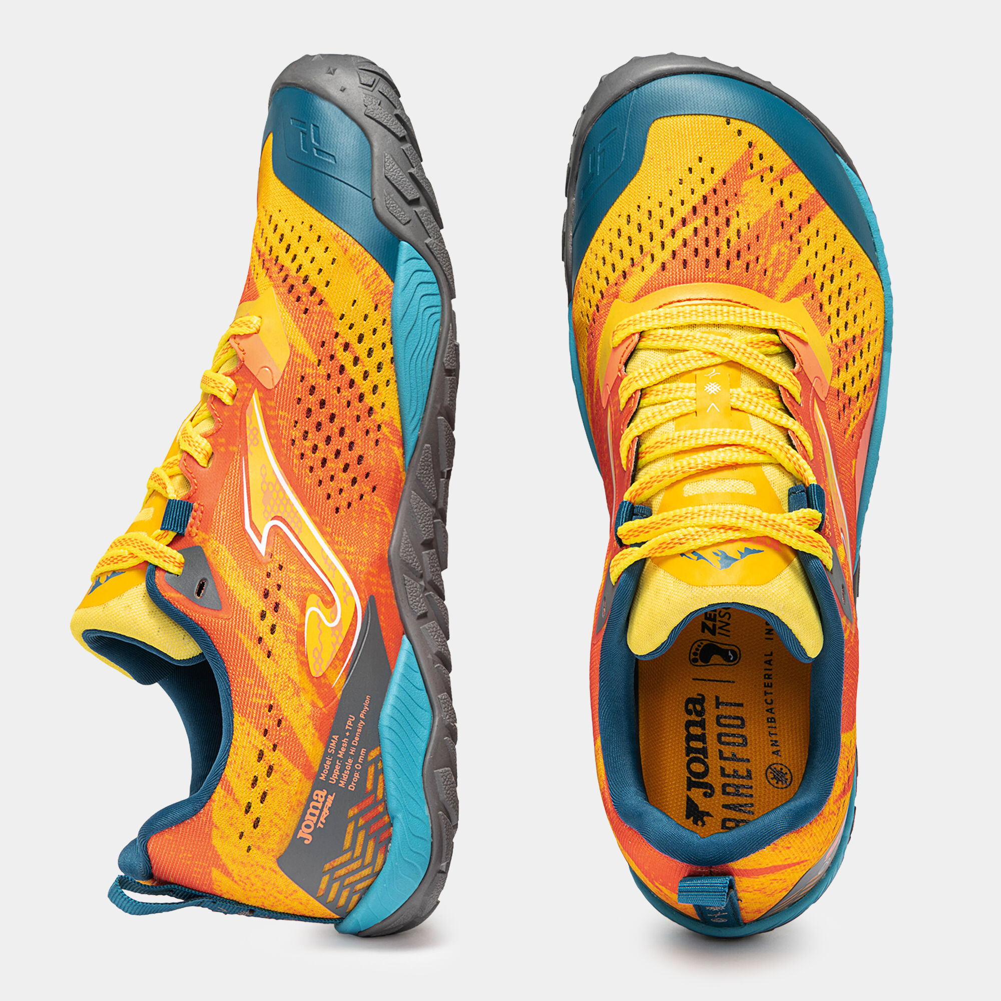 Trail-running shoes Sima Barefoot 26 man yellow | JOMA® Trail-running shoes Sima Barefoot 26 man yellow | JOMA®