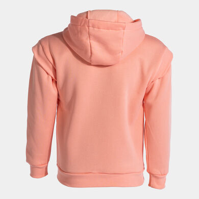Veste à capuche fille Lion rose