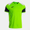 Shirt short sleeve man Danubio green dark navy