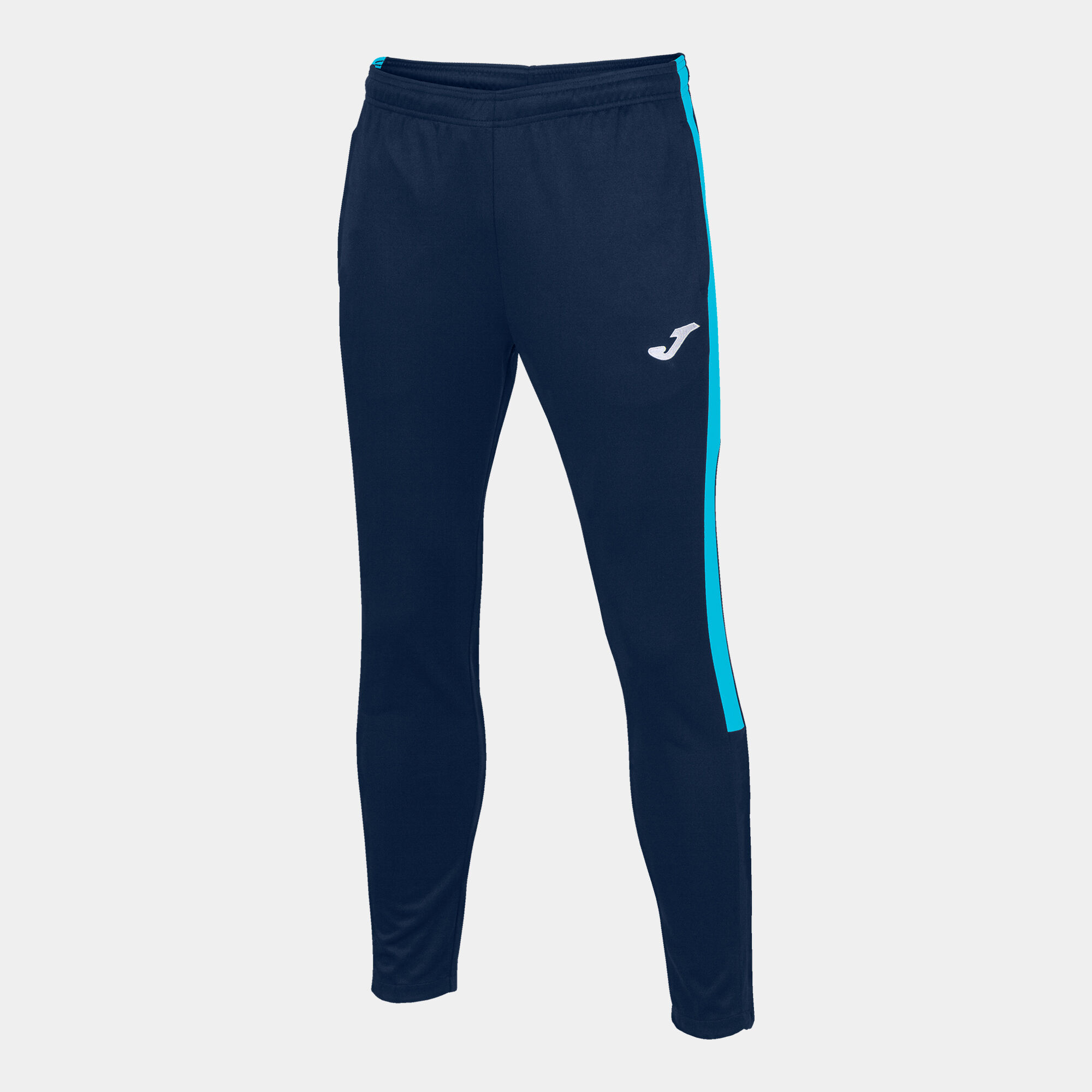 Pantalone lungo uomo Eco Championship blu navy turchese fluorescente