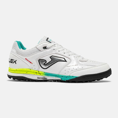 Botas f&uacute;tbol Top Flex Rebound 26 moqueta - turf blanco