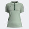 Polo shirt short-sleeve woman Elite Club green