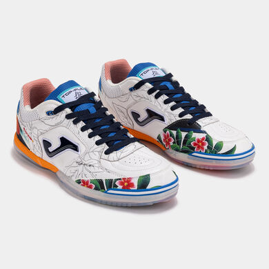 Chaussures futsal Luc&atilde;o Top Flex 26 indoor blanc