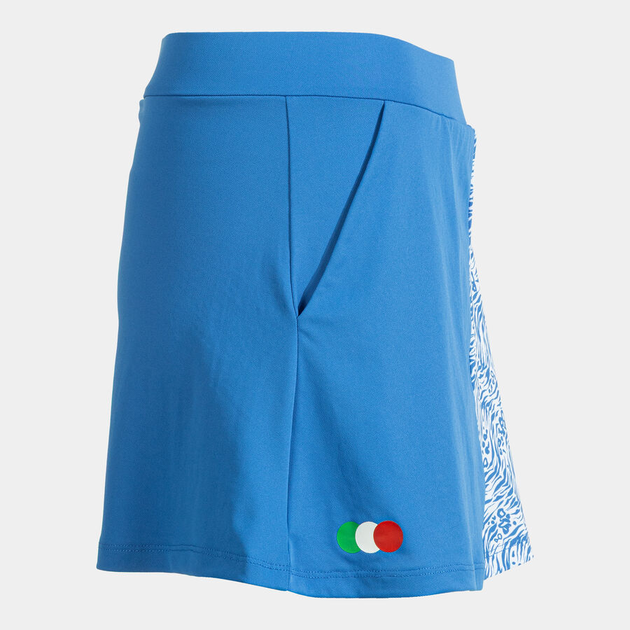FALDA MUJER COMP. OFI. FED. ITALIA TENIS Y PADEL