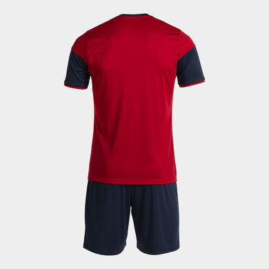 Set man Danubio III red navy blue