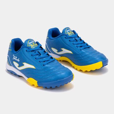 Botas f&uacute;tbol Toledo Jr 26 moqueta - turf junior royal