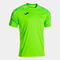 Tricou cu m&acirc;necă scurtă bărbaȚi Championship VIII verde fosforescent