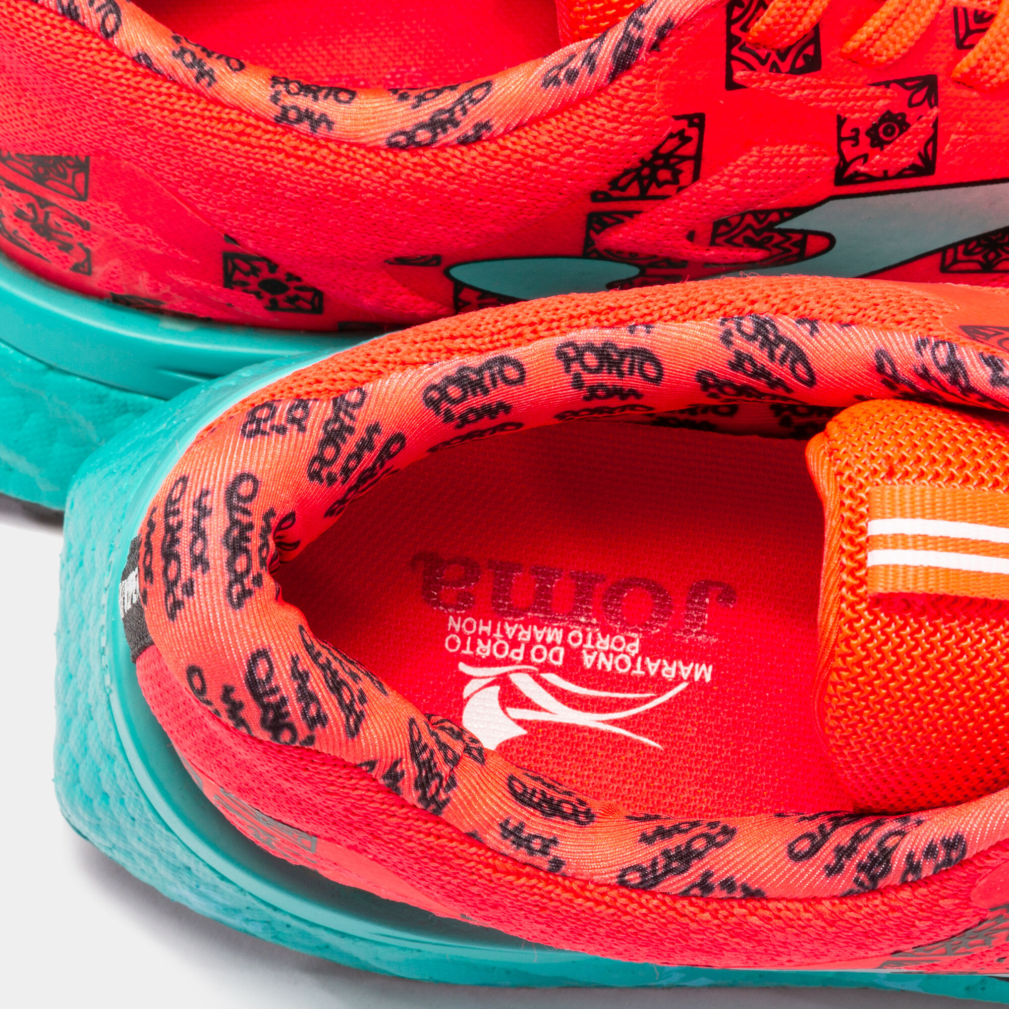 Running shoes Storm VIper Oporto Marathon man coral