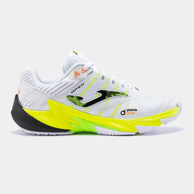 Scarpe Open Men 24 uomo bianco giallo fluorescente