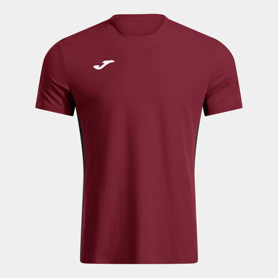 Tricou cu m&acirc;necă scurtă bărbaȚi Challenge bordo