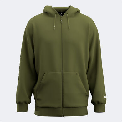 Giacca con cappuccio uomo Urban Street verde