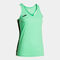 Camiseta tirantes mujer Olimpiada verde negro