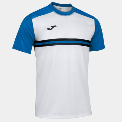 T-shirt manga curta homem Hispa IV branco azul royal