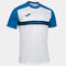 T-shirt manga curta homem Hispa IV branco azul royal