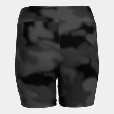 Short tights woman combat black