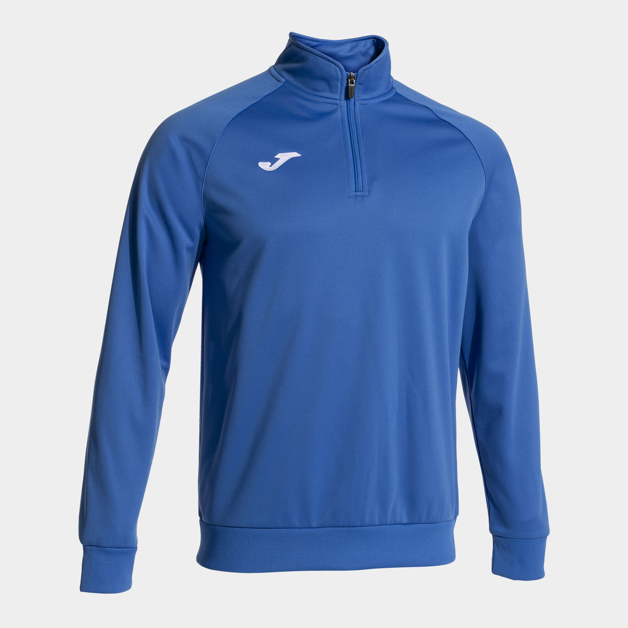 ホマ JOMA スウェット トレーナー 青 S ファスナー サッカー ラグラン袖 Sweatshirt man Faraon royal blue | JOMA®