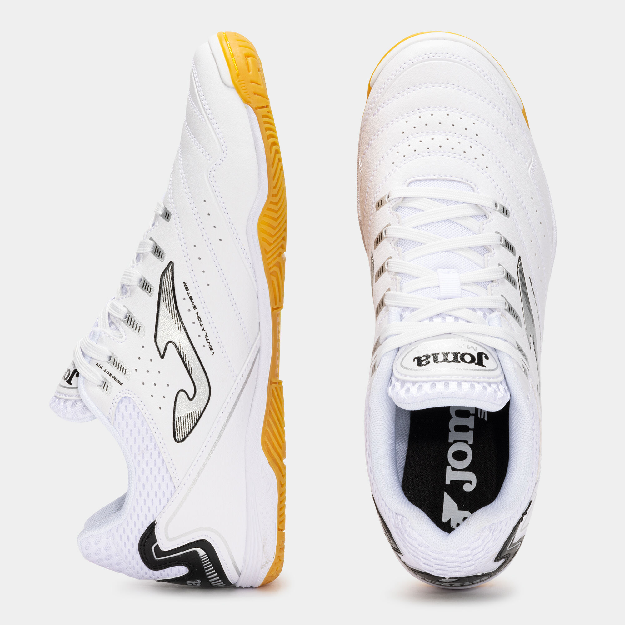 Joma ホマ MAXIMA WHITE インドア フットサルシューズ 25cm Futsal shoes Maxima 25 indoor white | JOMA®