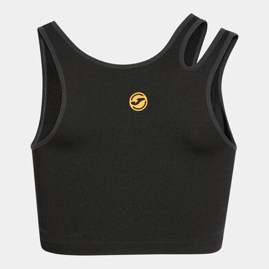Sujetador deportivo mujer Indoor Gym negro
