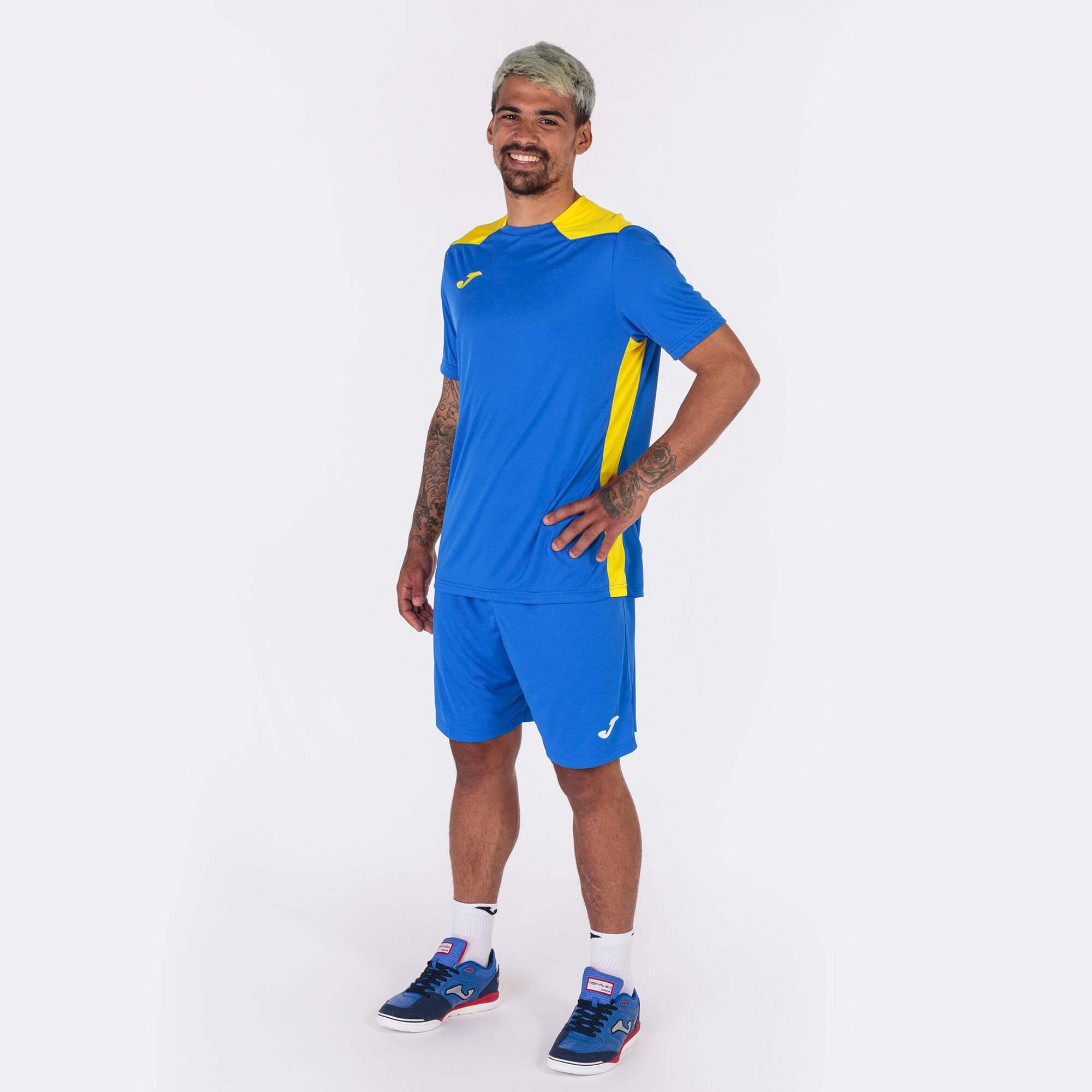 Joma yellow and blue kit hot sale