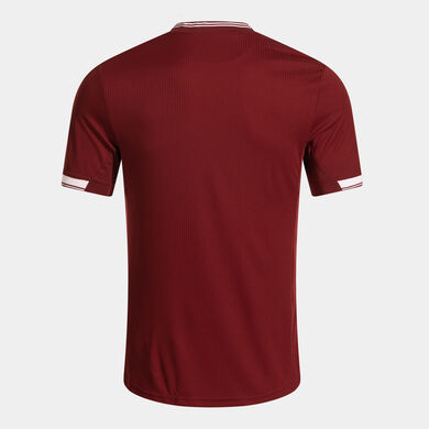 Shirt short sleeve man TOLETUM VI burgundy