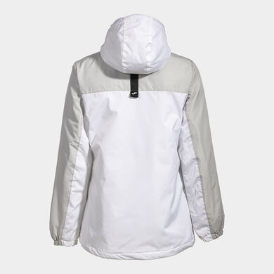 Anorak femme Explorer blanc gris