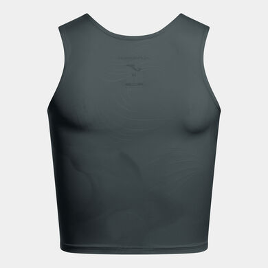 D&eacute;bardeur sans manches femme R-Night anthracite