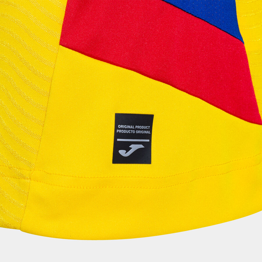 CAMISETA MANGA CORTA COMP. OFI. FED. FUTBOL RUMAN&Iacute;A