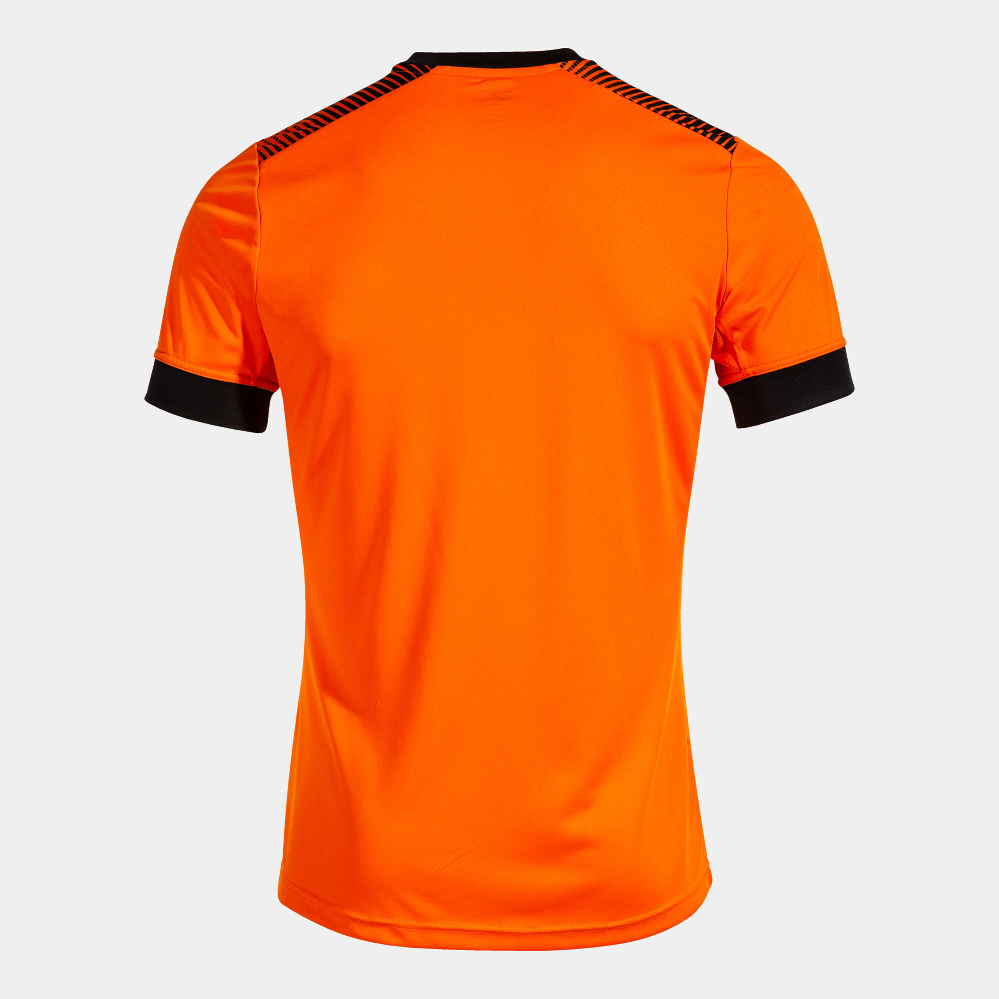 Shirt short sleeve man Eco Supernova orange black