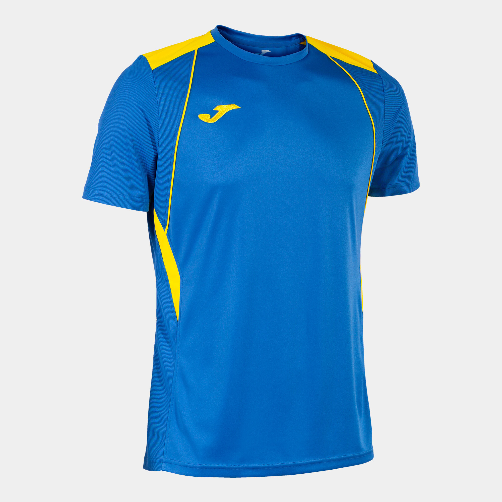 Shirt short sleeve man Championship VII royal blue yellow