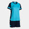 Set donna Lider turchese fluorescente blu scuro