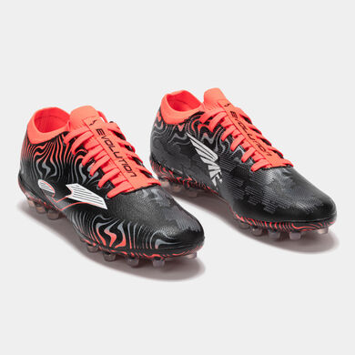 Ghete fotbal Evolution Cup 25 gazon artificial AG negru